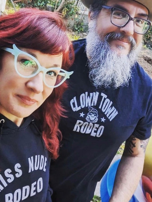 clown town rodeo t-shirt