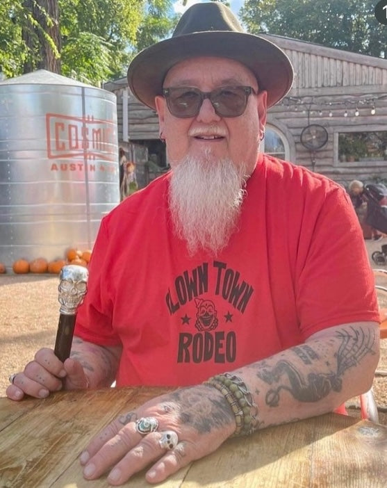 clown town rodeo t-shirt