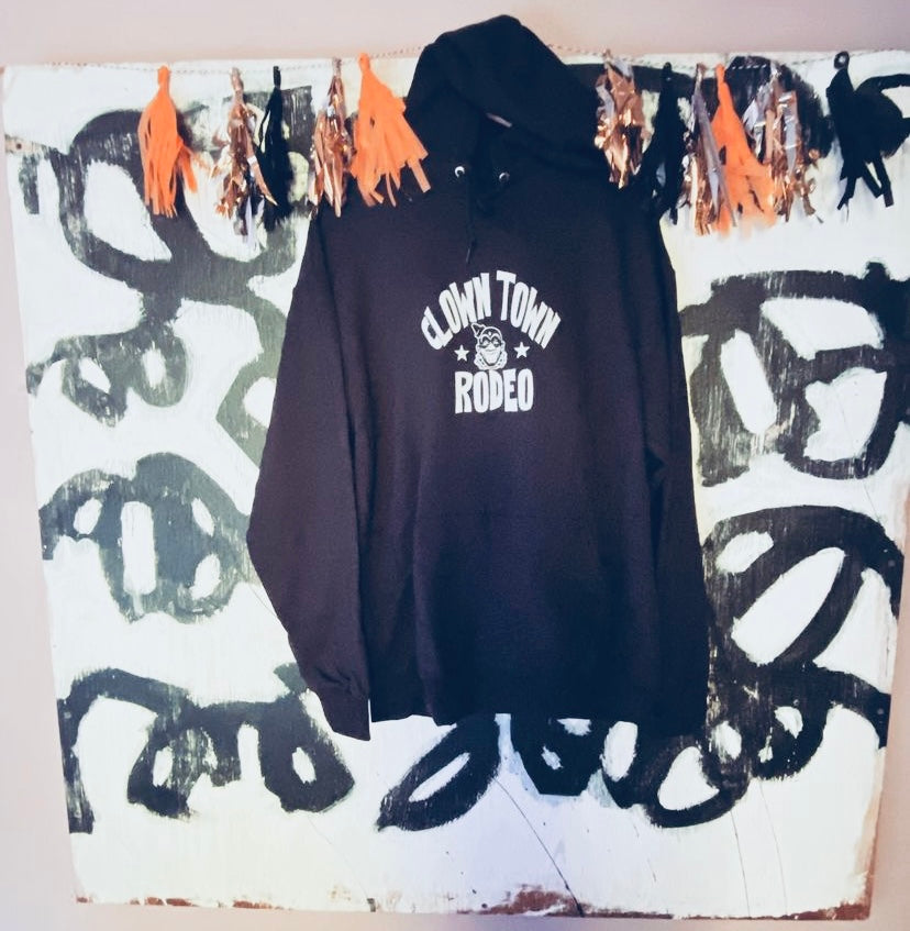 clown town rodeo hoodie